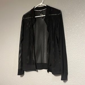 Victoria secret net long sleeve sports vest